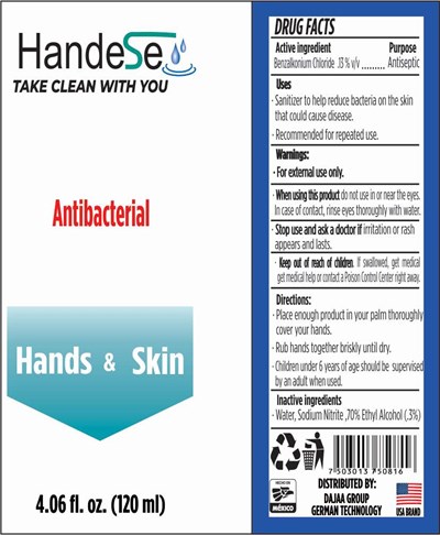 120 - 2. Etiqueta 120 ml Daranjo (70 mm ancho x 85 mm alto)